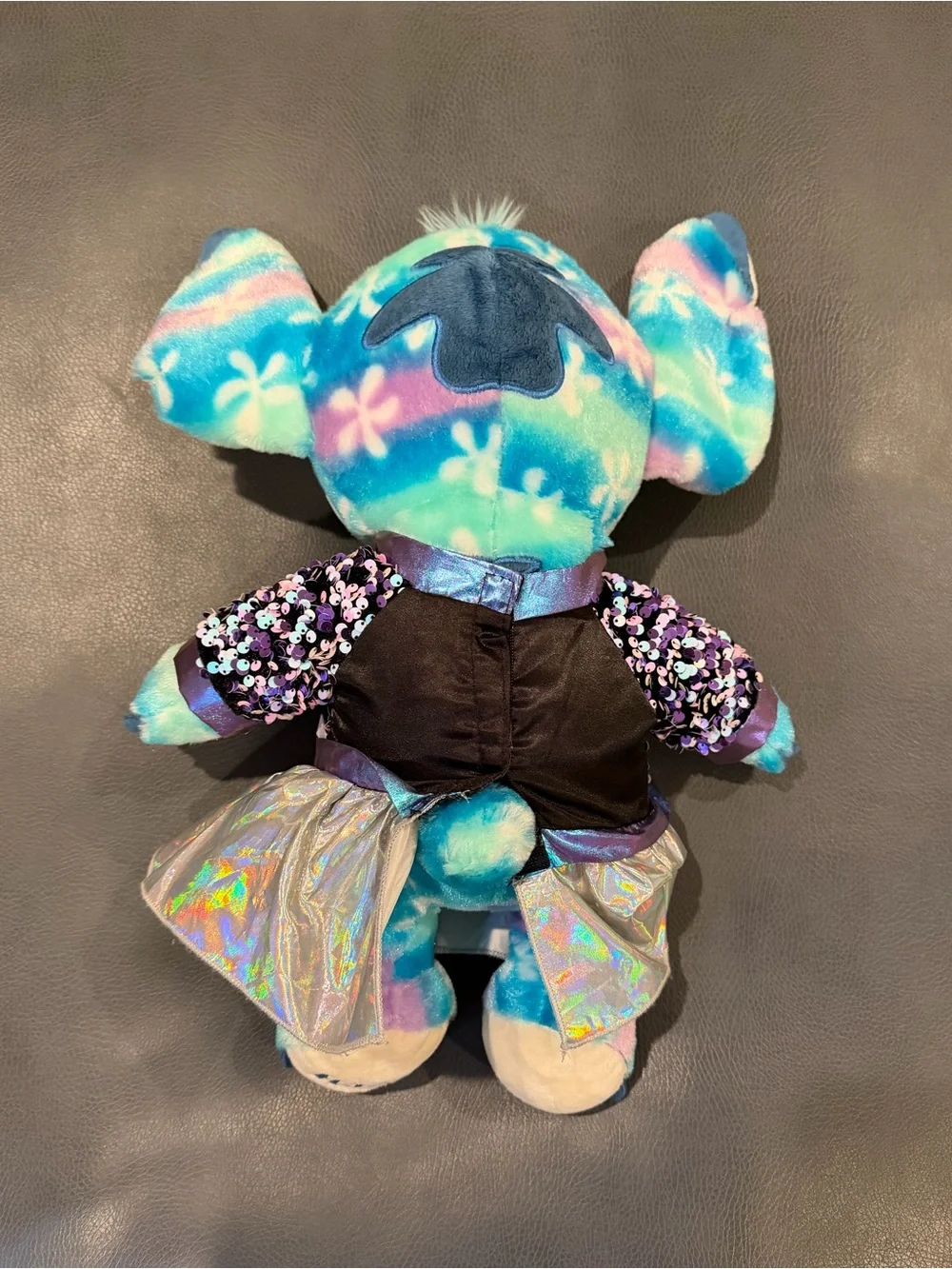 Build a Bear Floral Colorful Stitch Plush